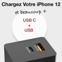 Chargeur iPhone 12 USB-C