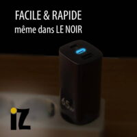 Chargeur rapide GaN 65w pour iPhone, iPad, MacBook Air