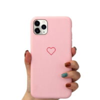 Coque Coeur avec étui AirPods assorti