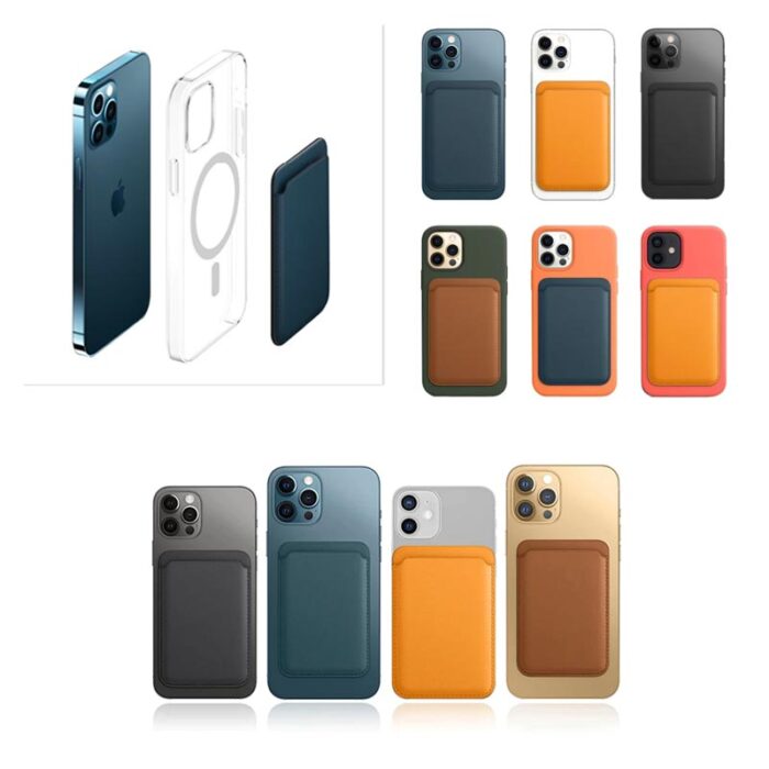 Porte-cartes pour iPhone 12 Magnétique