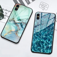 coque-iphone-12-marbre-peinture