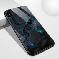 Alternative view of Coque de protection iPhone Animal imprimé Loup