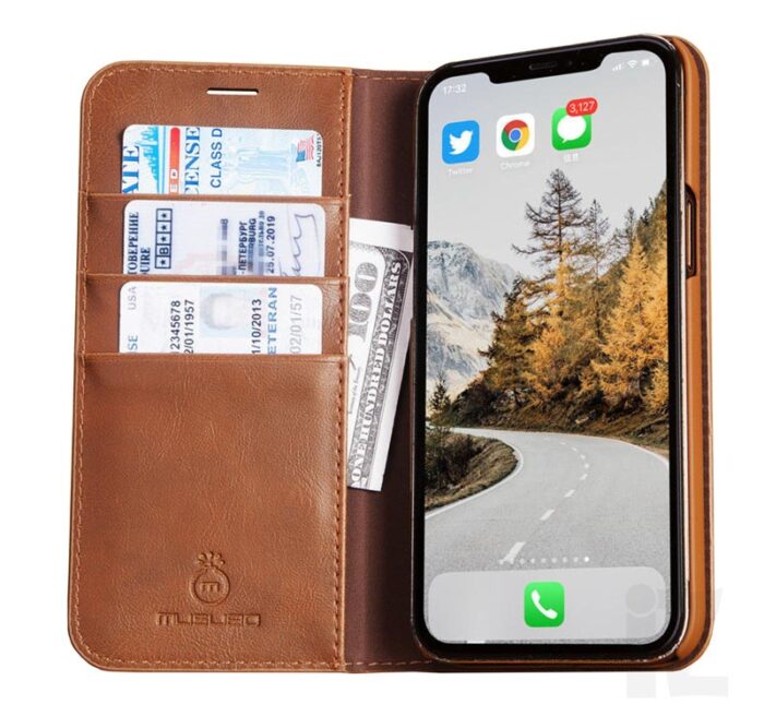 etui-folio-cuir-magnetique-iphone-12-iZPhone