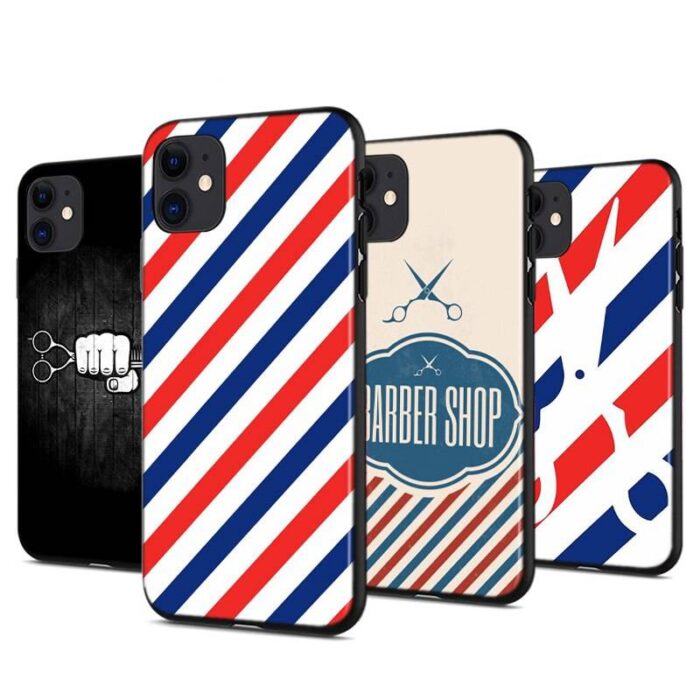 Coque téléphone barbier coiffeur