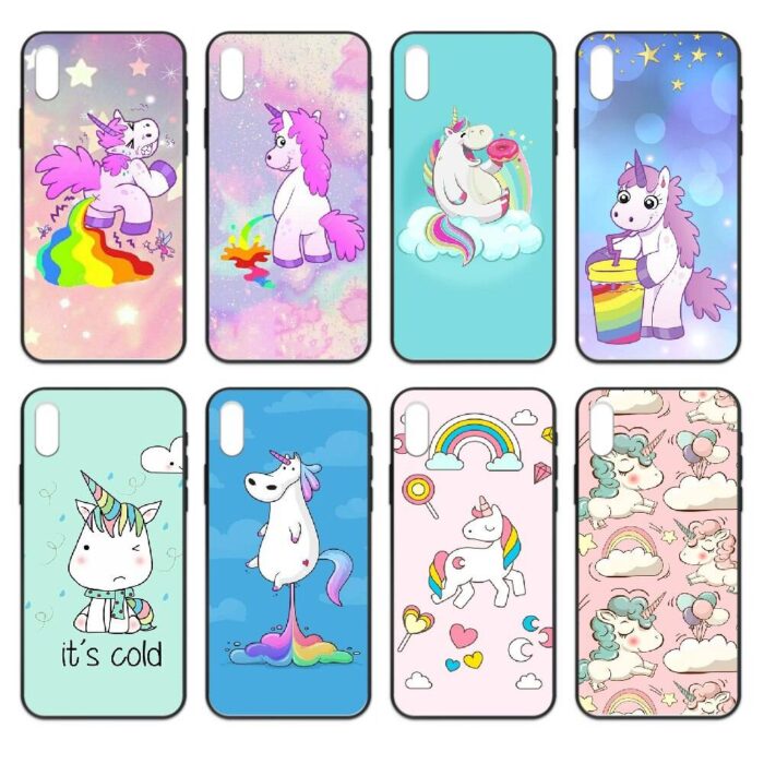 Coque Kawaii Licorne iPhone 11