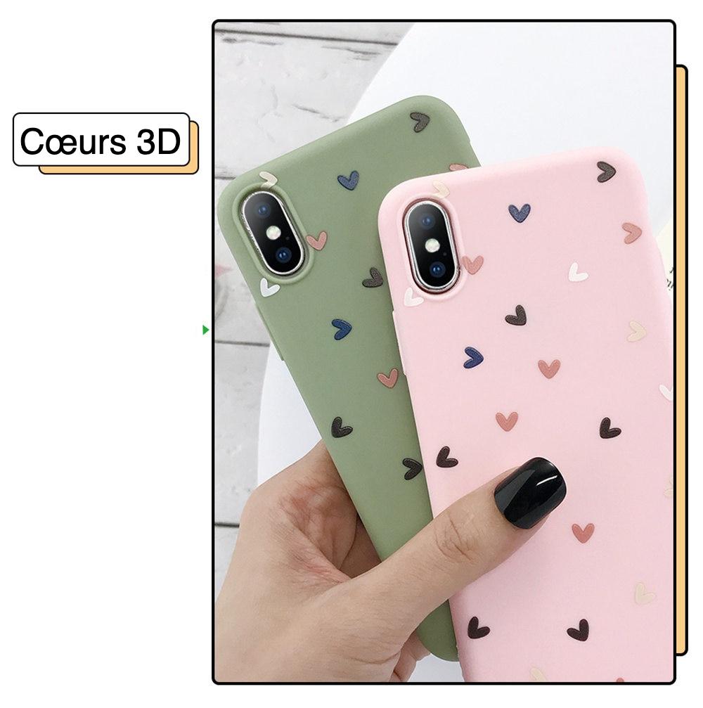 Coque iPhone coeur