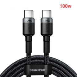 Cable USB C vers USB C 100w en nylon