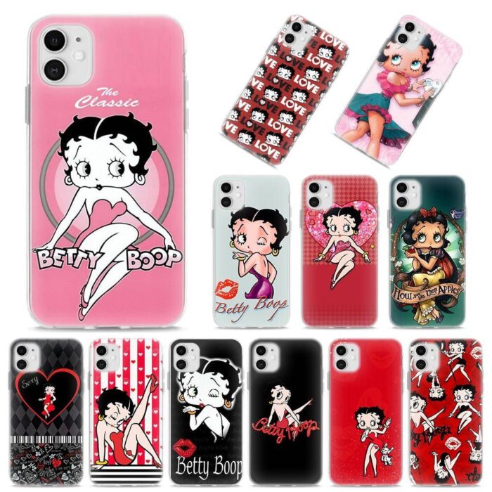 Coque téléphone Betty Boop pour iPhone
