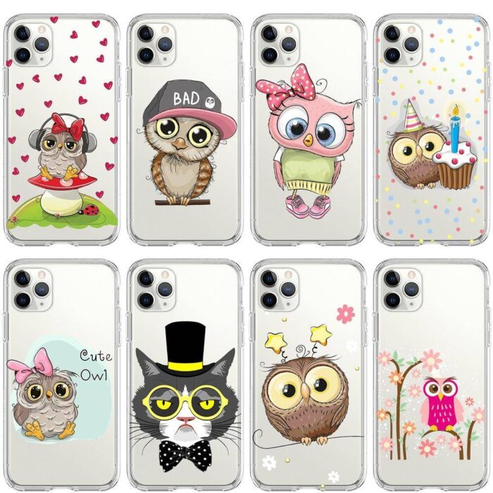Coque de téléphone Hibou pour iPhone