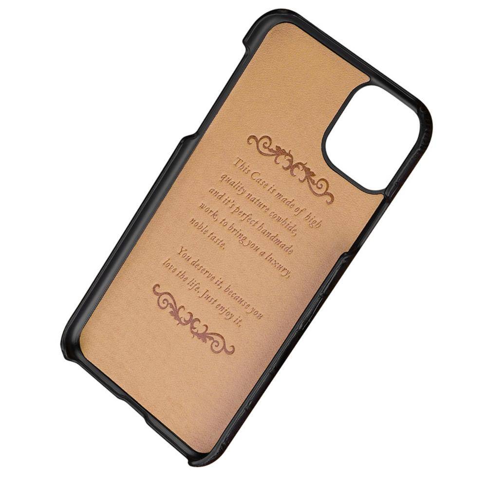 Coque Crocodile en cuir