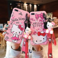 Alternative view of Coque iPhone Hello Kitty Support, Dragonne, miroir et figurine 3D