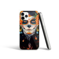 Coque iPhone Artistique avec Motif Crâne