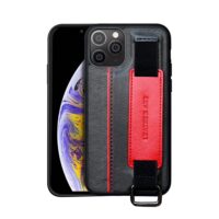 Alternative view of Coque téléphone rigide support élastique pour iPhone