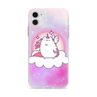 Alternative view of Coque téléphone licorne  pour iPhone