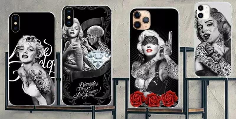 Coque-iPhone-marilyn-monroe-tatou