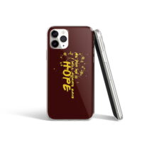Coque iPhone Lettres d'espoir
