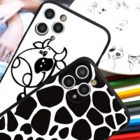 Alternative view of Coque téléphone motif Vache pour iPhone
