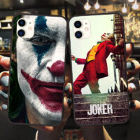 Alternative view of Coque téléphone Joker noir pour iPhone