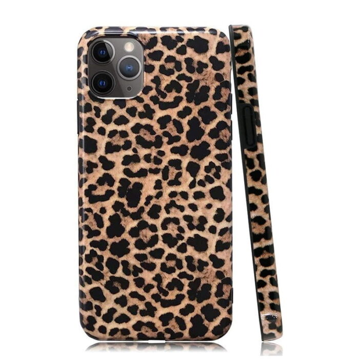Coque iPhone imprimée Léopard