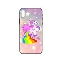 Alternative view of Coque Kawaii Licorne pour iPhone 11