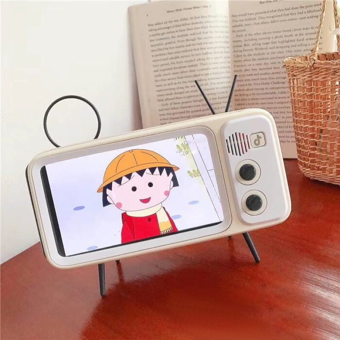 Support Smartphone TV rétro