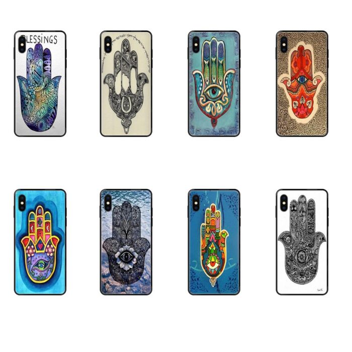Coque iPhone Henné Khamsa