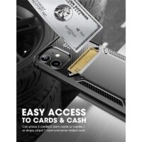 Alternative view of Coque iPhone 12 Mini Portefeuille avec porte-carte intégré