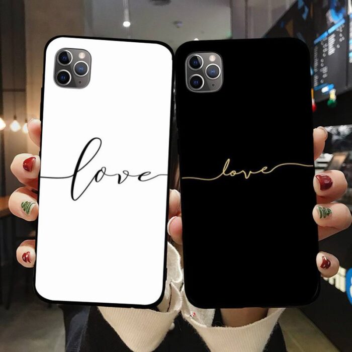 Coque Calligraphie Love