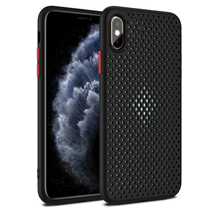 coque perforée pour iPhone
