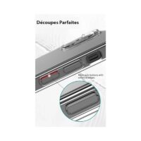 Coque iPhone 12 Antichoc et Transparente