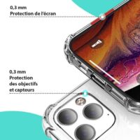 Coque iPhone 12 Antichoc et Transparente