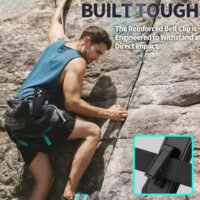 Alternative view of Étui tactique antidérapant et Ultra résistant iPhone 12 Pro