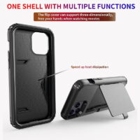 Alternative view of Coque Triple Protection Multifonction pour iPhone 12 mini