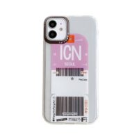 Coque billet d’avion et carte d’embarquement pour iPhone