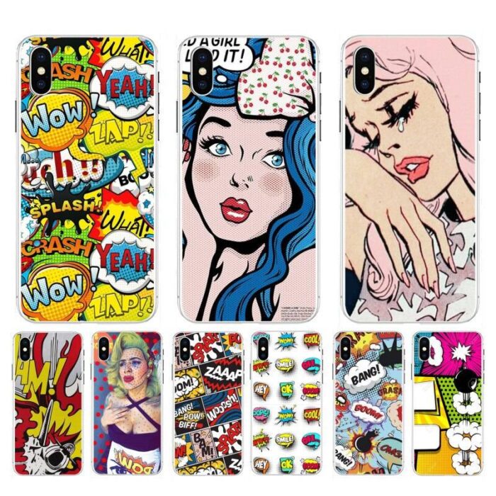 Coque iPhone Pop Art