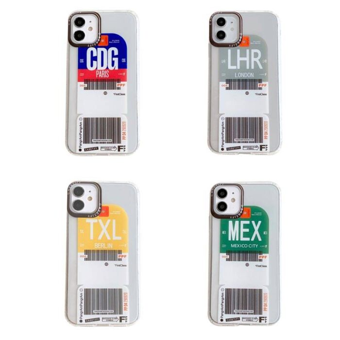 Coque carte embarquement