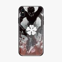 Coque iPhone Trèfle noir