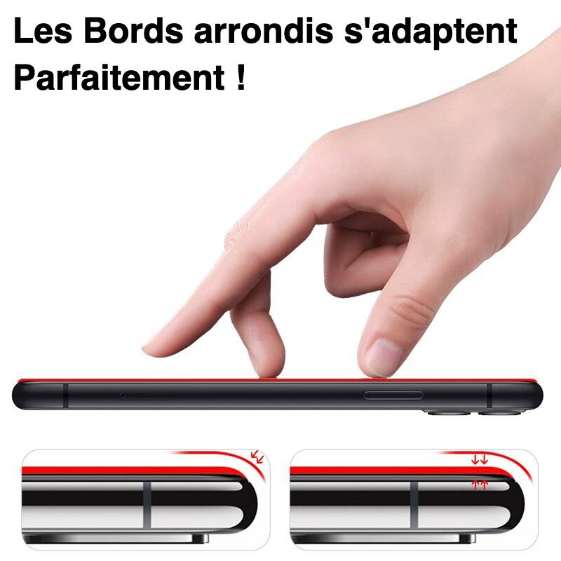 Verre trempé de qualité pour iPhone