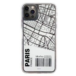 Coque iPhone Plan de Paris