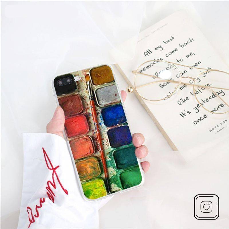 Coque peintures et aquarelles pour iPhone