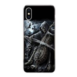 Coque iPhone faucheuse et Violon