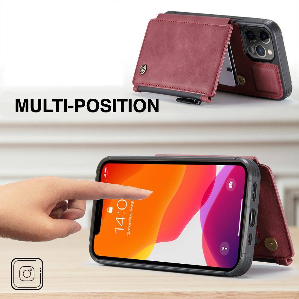 coque cuir iPhone multi-position