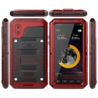 Coque Robuste iPhone 8 Rouge