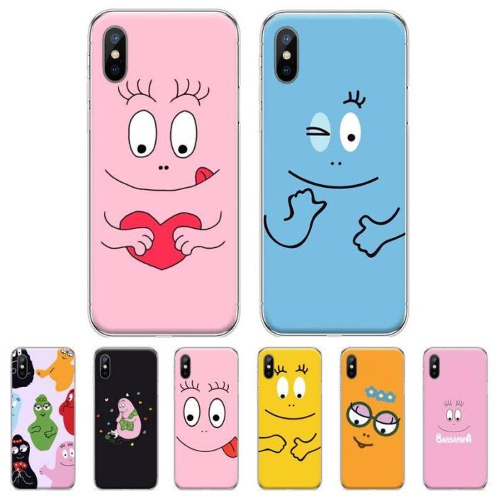 Coque iPhone Barbapapa