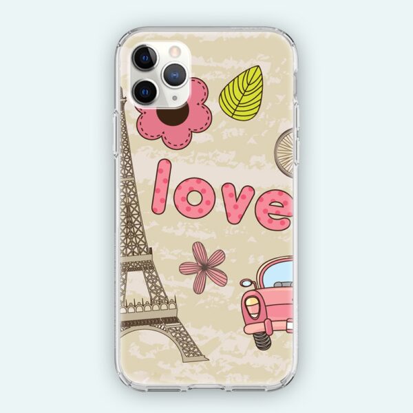 Coque iPhone Love Paris
