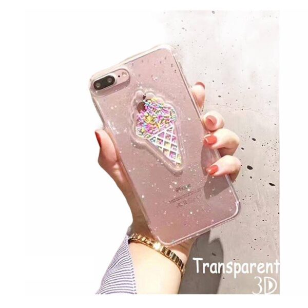 Coque iPhone glace 3D