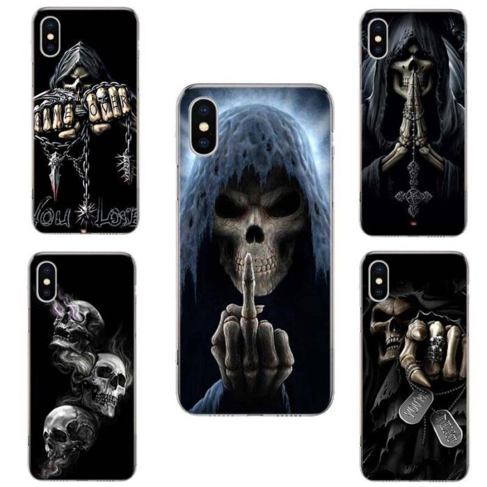 Coque iPhone Crâne Squelette