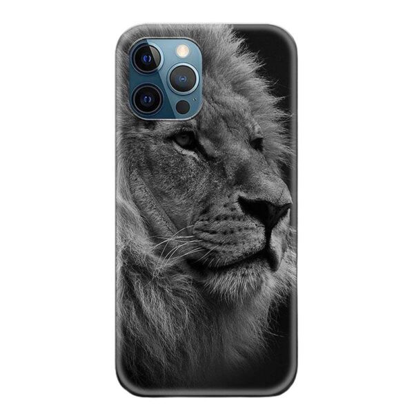 Coque iPhone Lion majestueux