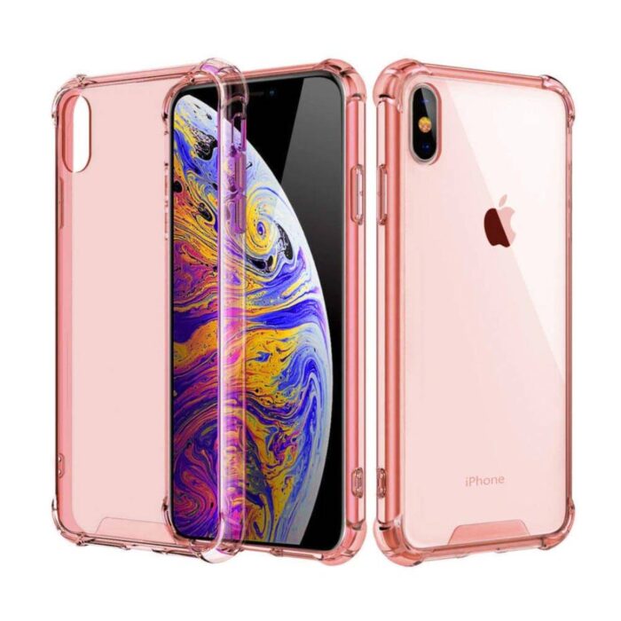 Coque iPhone Antichoc Rose