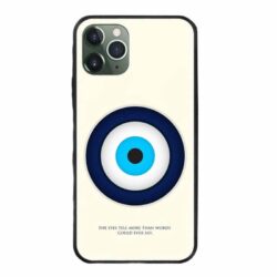 Coque iPhone oeil bleu